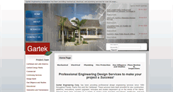 Desktop Screenshot of gartek-engineering.com